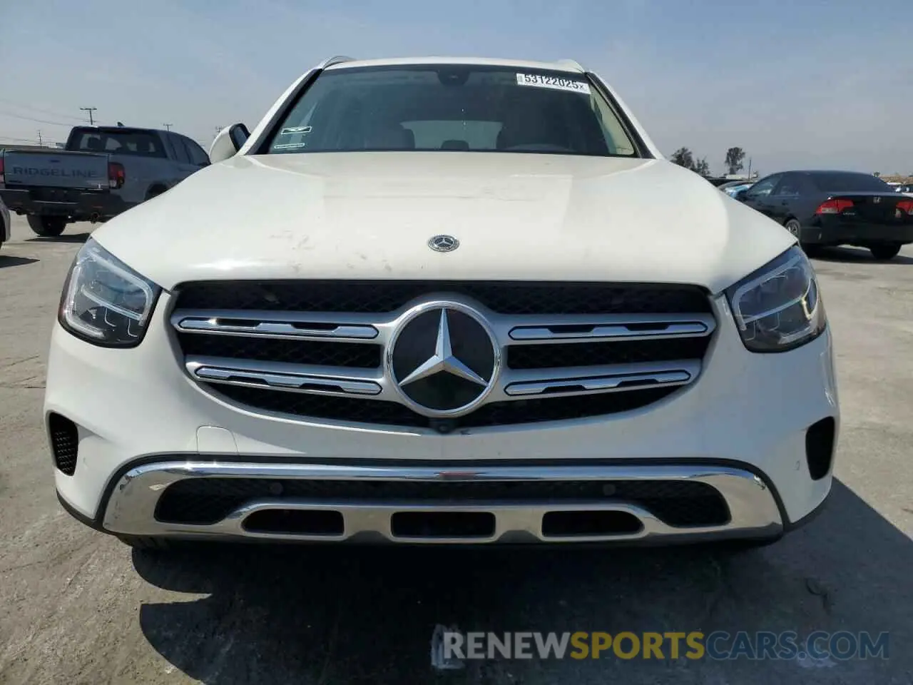 5 Photograph of a damaged car W1N0G8EBXMV307228 MERCEDES-BENZ GLC-CLASS 2021
