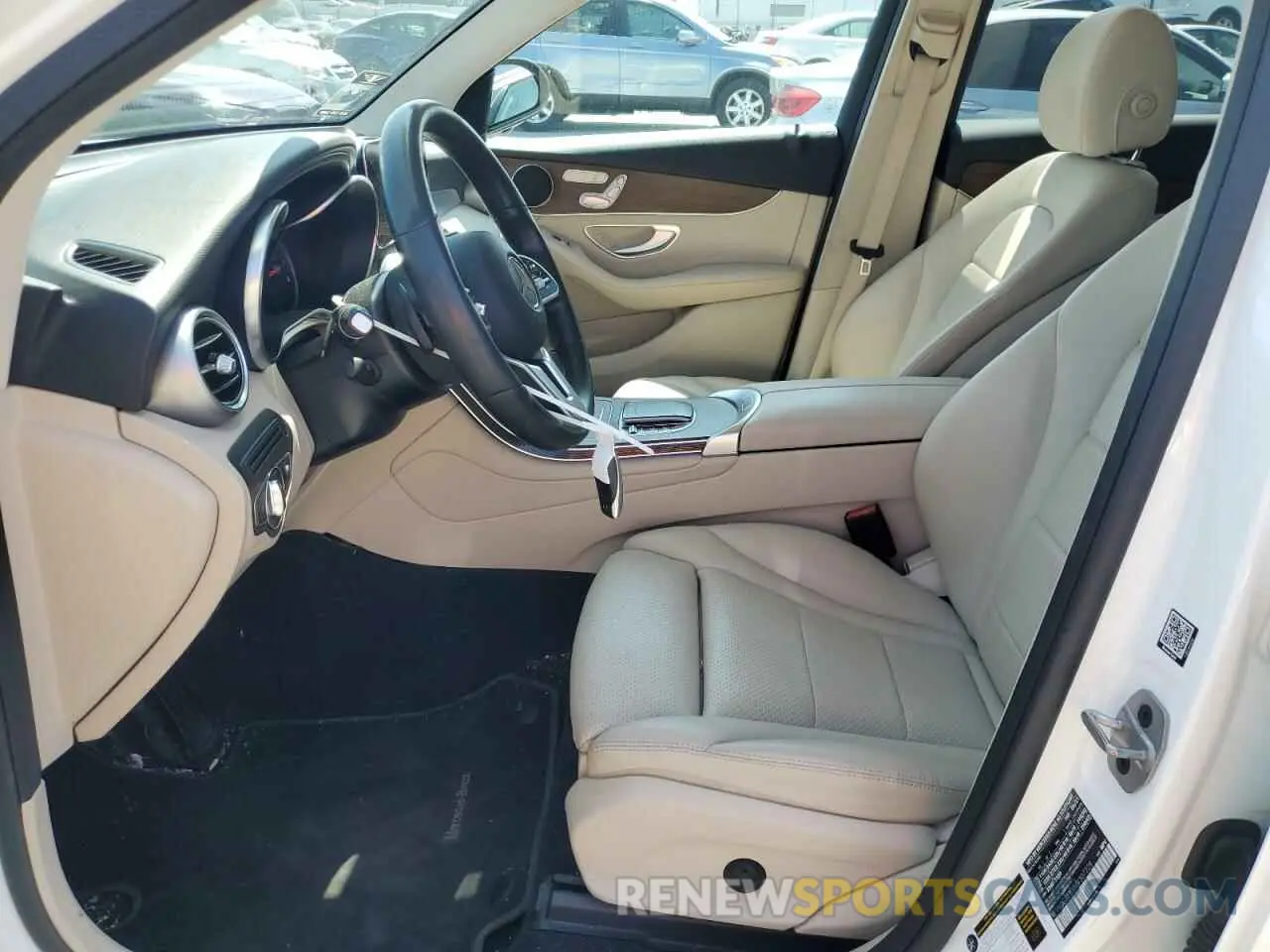 7 Photograph of a damaged car W1N0G8EBXMV307228 MERCEDES-BENZ GLC-CLASS 2021