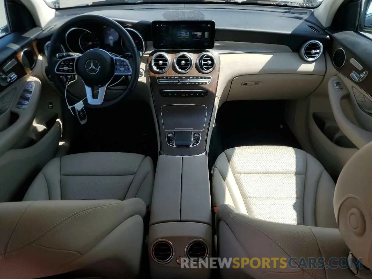 8 Photograph of a damaged car W1N0G8EBXMV307228 MERCEDES-BENZ GLC-CLASS 2021