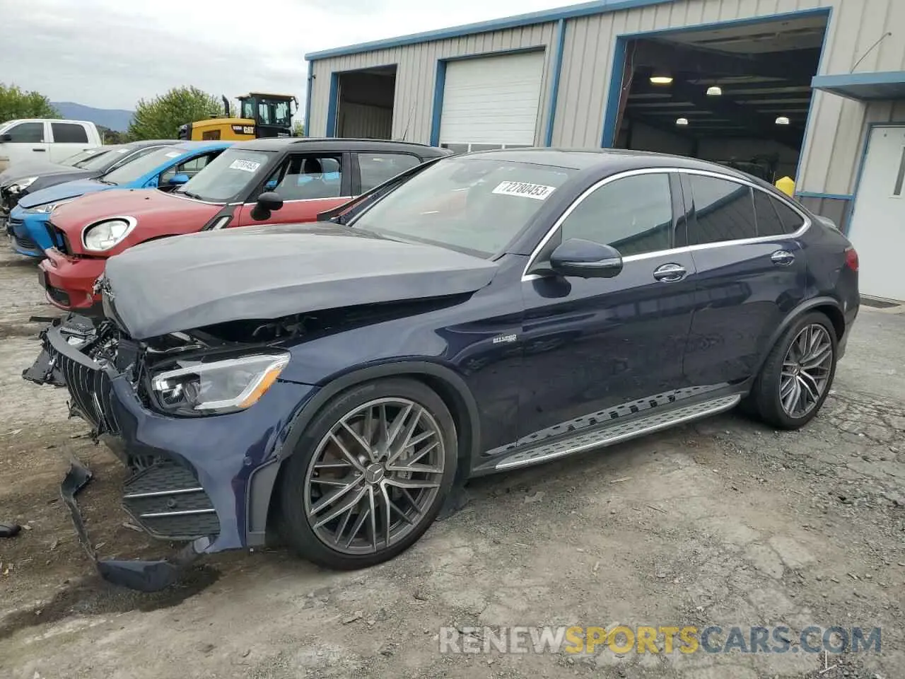 1 Photograph of a damaged car W1N0J6EB0MF897343 MERCEDES-BENZ GLC-CLASS 2021