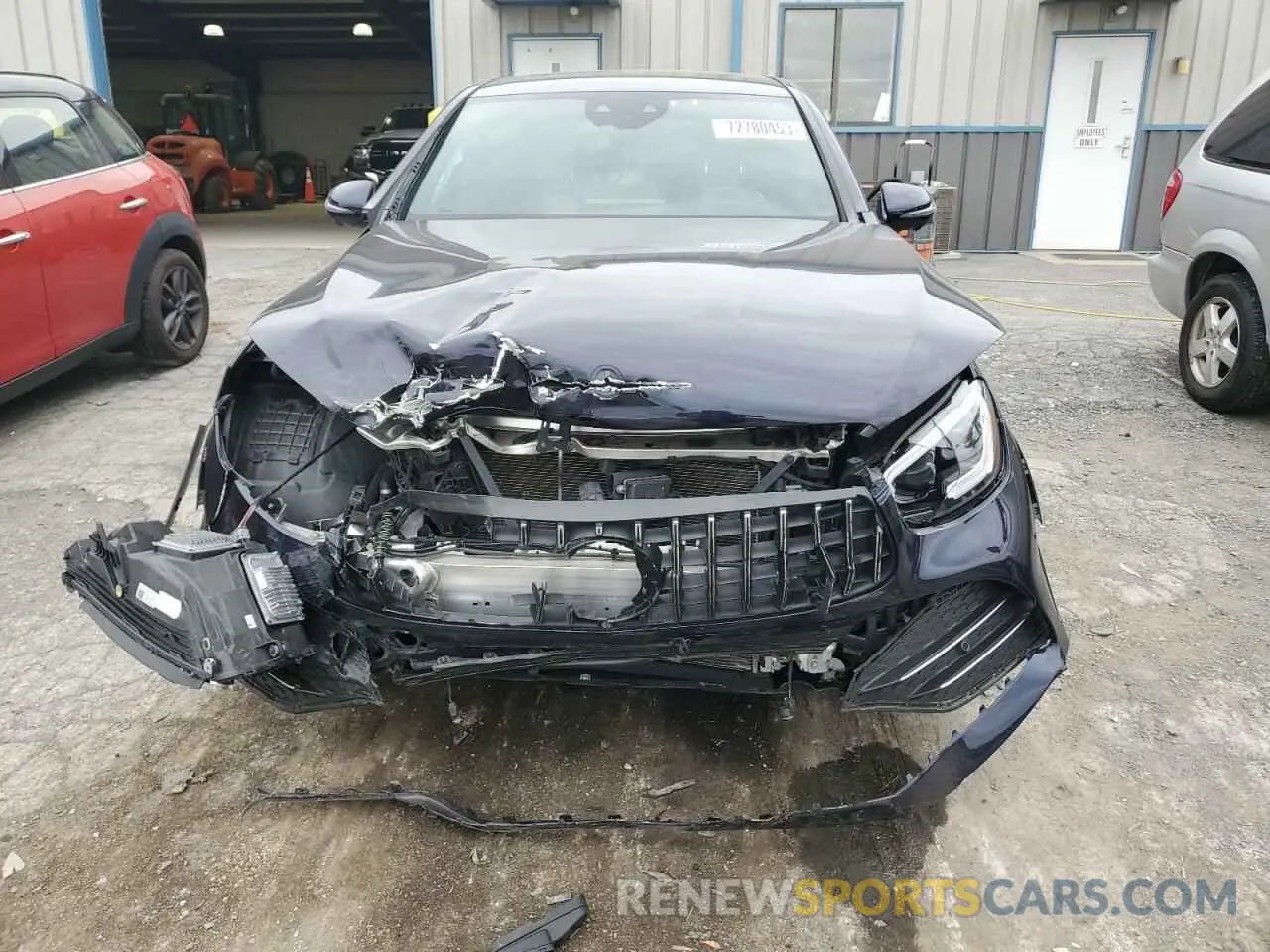 10 Photograph of a damaged car W1N0J6EB0MF897343 MERCEDES-BENZ GLC-CLASS 2021