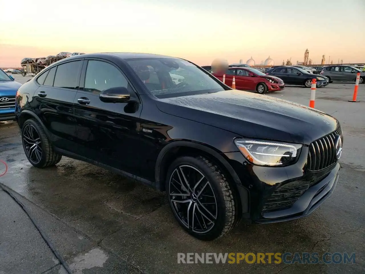 4 Photograph of a damaged car W1N0J6EB8MF920366 MERCEDES-BENZ GLC-CLASS 2021