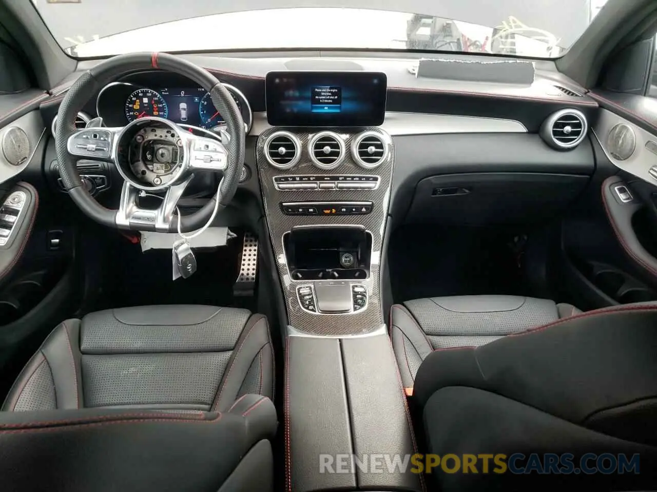 8 Photograph of a damaged car W1N0J6EB8MF920366 MERCEDES-BENZ GLC-CLASS 2021