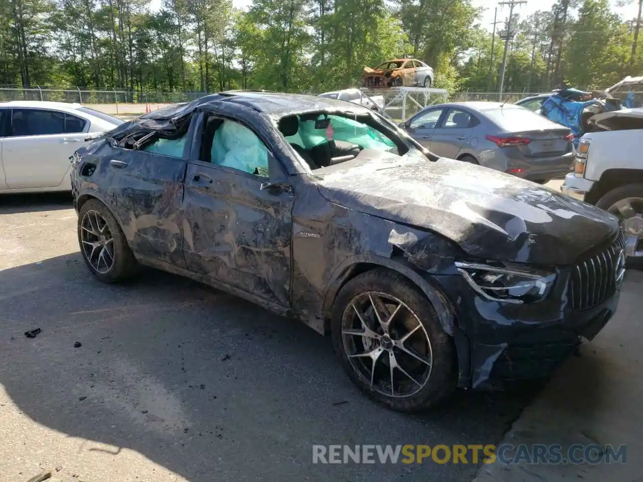 9 Photograph of a damaged car W1N0J6EB8MG012221 MERCEDES-BENZ GLC-CLASS 2021