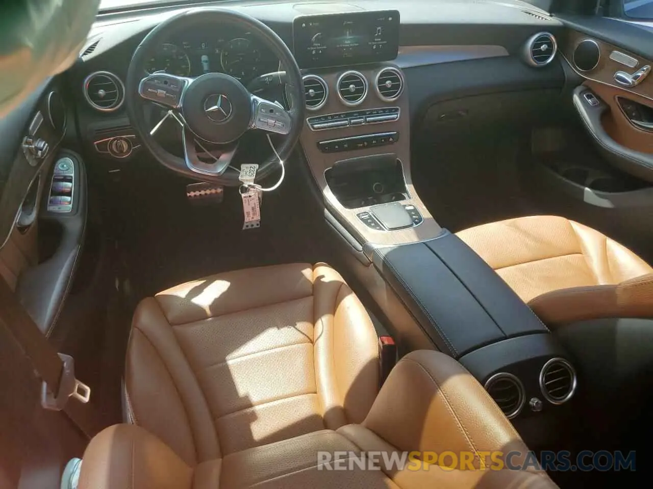 8 Photograph of a damaged car W1N0J8EB1MF989055 MERCEDES-BENZ GLC-CLASS 2021
