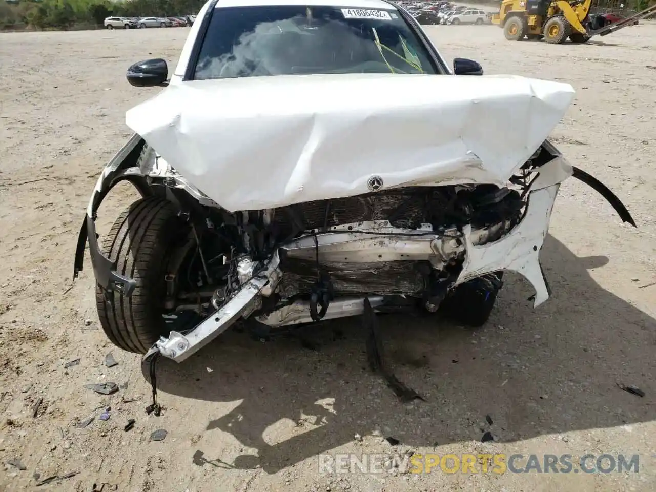 9 Photograph of a damaged car W1N0J8EB2MF909942 MERCEDES-BENZ GLC-CLASS 2021