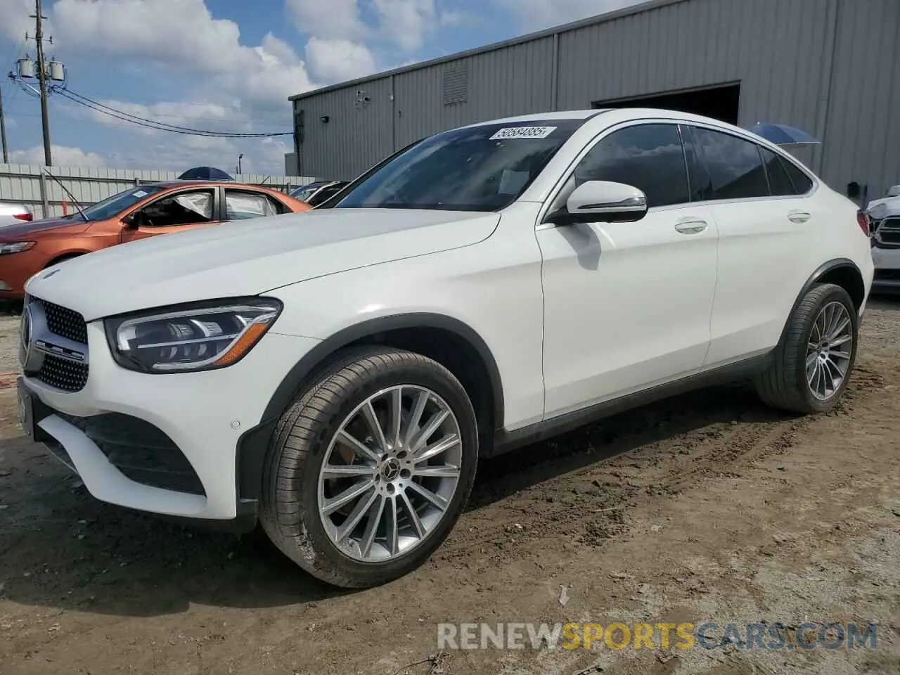 1 Photograph of a damaged car W1N0J8EB2MF913568 MERCEDES-BENZ GLC-CLASS 2021