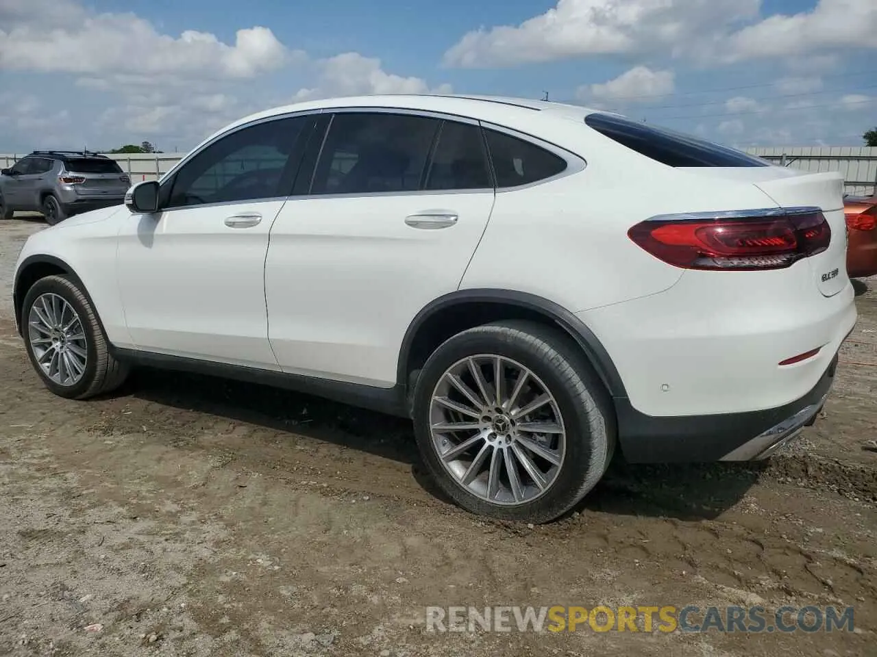 2 Photograph of a damaged car W1N0J8EB2MF913568 MERCEDES-BENZ GLC-CLASS 2021