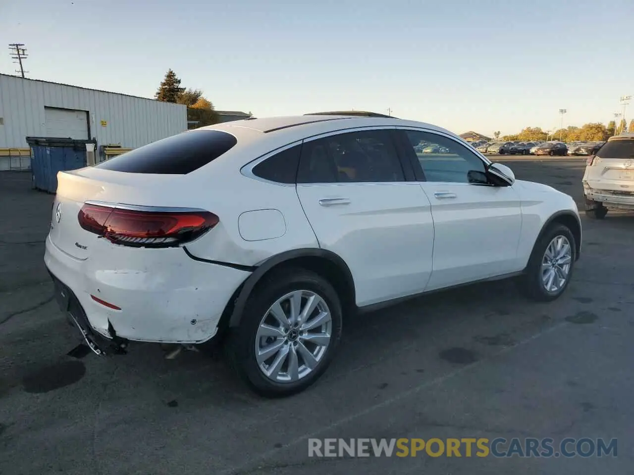 3 Photograph of a damaged car W1N0J8EB2MF986455 MERCEDES-BENZ GLC-CLASS 2021