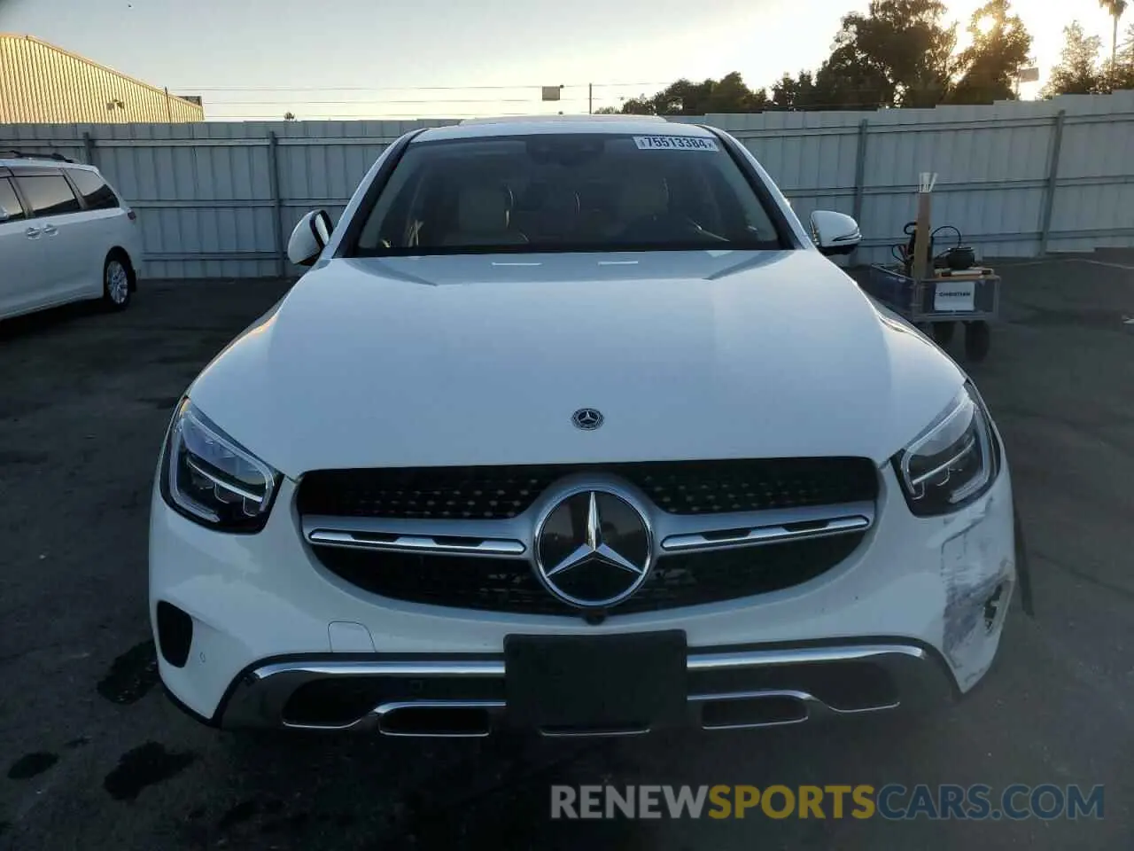 5 Photograph of a damaged car W1N0J8EB2MF986455 MERCEDES-BENZ GLC-CLASS 2021