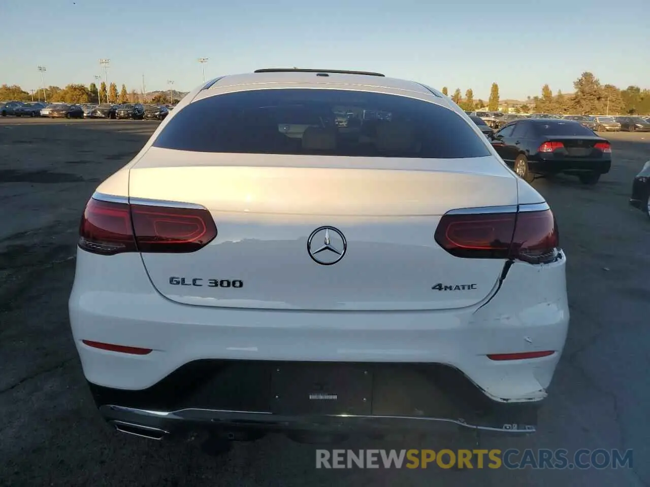 6 Photograph of a damaged car W1N0J8EB2MF986455 MERCEDES-BENZ GLC-CLASS 2021