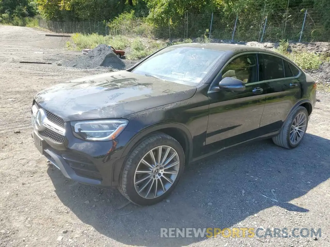 1 Photograph of a damaged car W1N0J8EB3MF878345 MERCEDES-BENZ GLC-CLASS 2021
