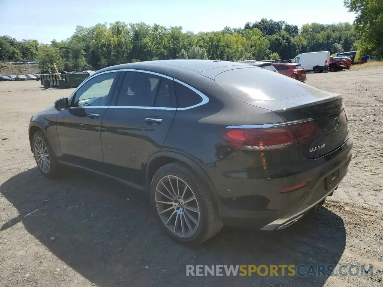 2 Photograph of a damaged car W1N0J8EB3MF878345 MERCEDES-BENZ GLC-CLASS 2021