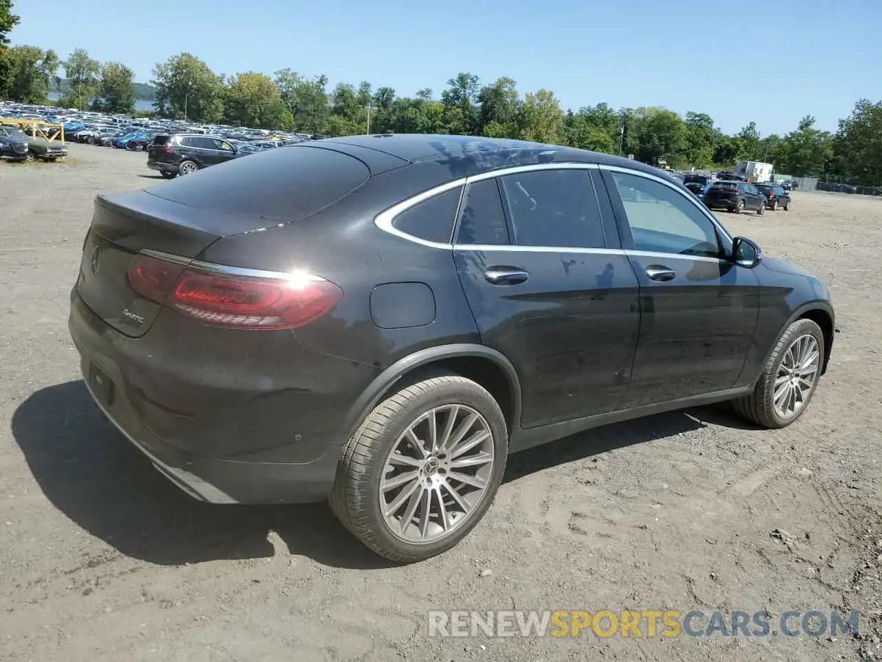 3 Photograph of a damaged car W1N0J8EB3MF878345 MERCEDES-BENZ GLC-CLASS 2021