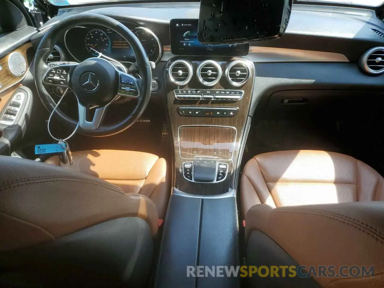 8 Photograph of a damaged car W1N0J8EB3MF878345 MERCEDES-BENZ GLC-CLASS 2021