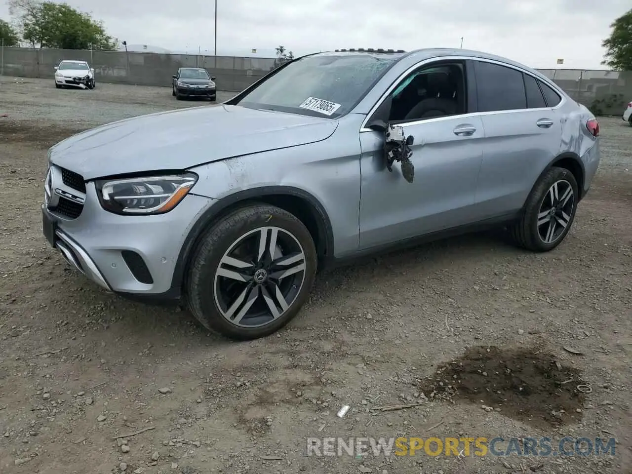 1 Photograph of a damaged car W1N0J8EB5MF946774 MERCEDES-BENZ GLC-CLASS 2021