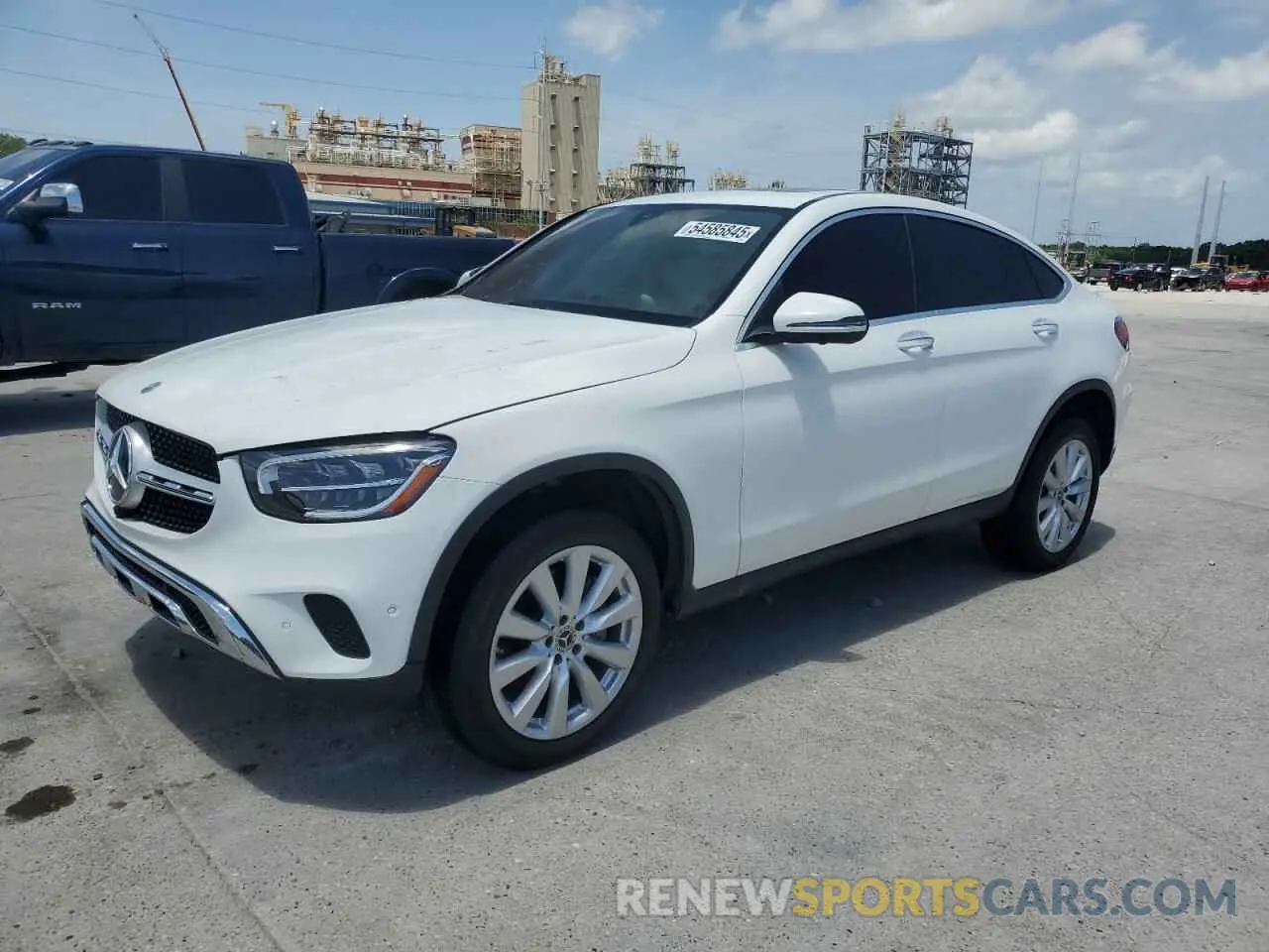 1 Photograph of a damaged car W1N0J8EB5MG005254 MERCEDES-BENZ GLC-CLASS 2021