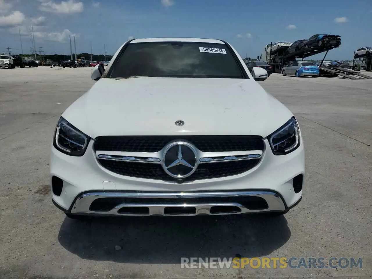 5 Photograph of a damaged car W1N0J8EB5MG005254 MERCEDES-BENZ GLC-CLASS 2021