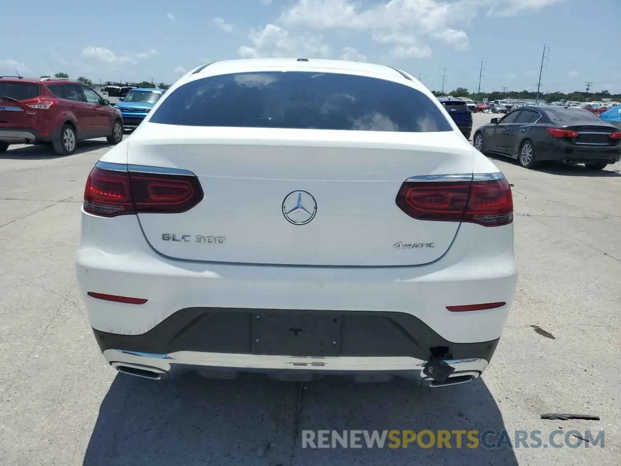 6 Photograph of a damaged car W1N0J8EB5MG005254 MERCEDES-BENZ GLC-CLASS 2021