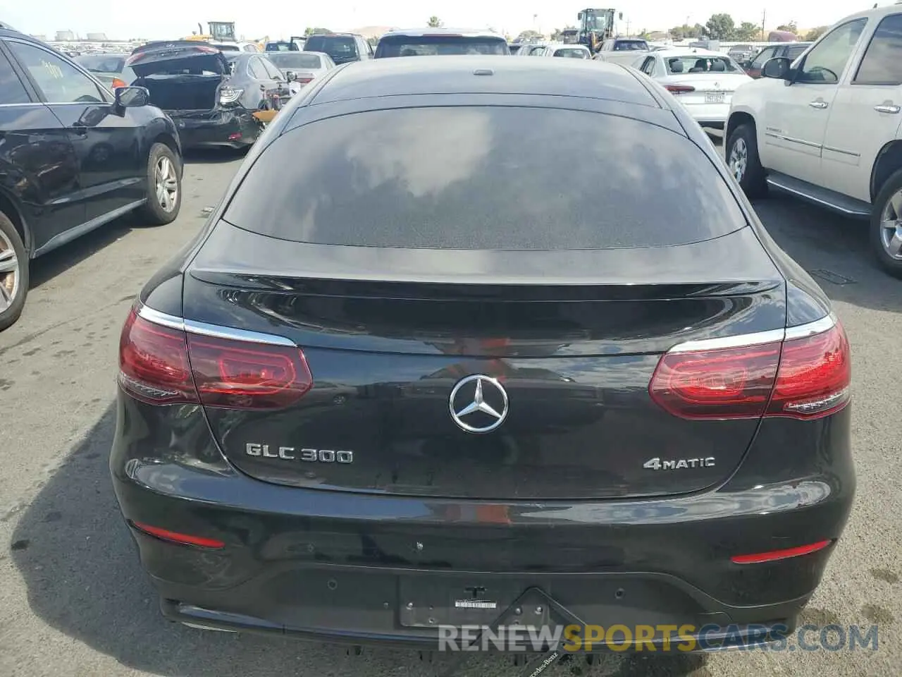 6 Photograph of a damaged car W1N0J8EB9MF963206 MERCEDES-BENZ GLC-CLASS 2021