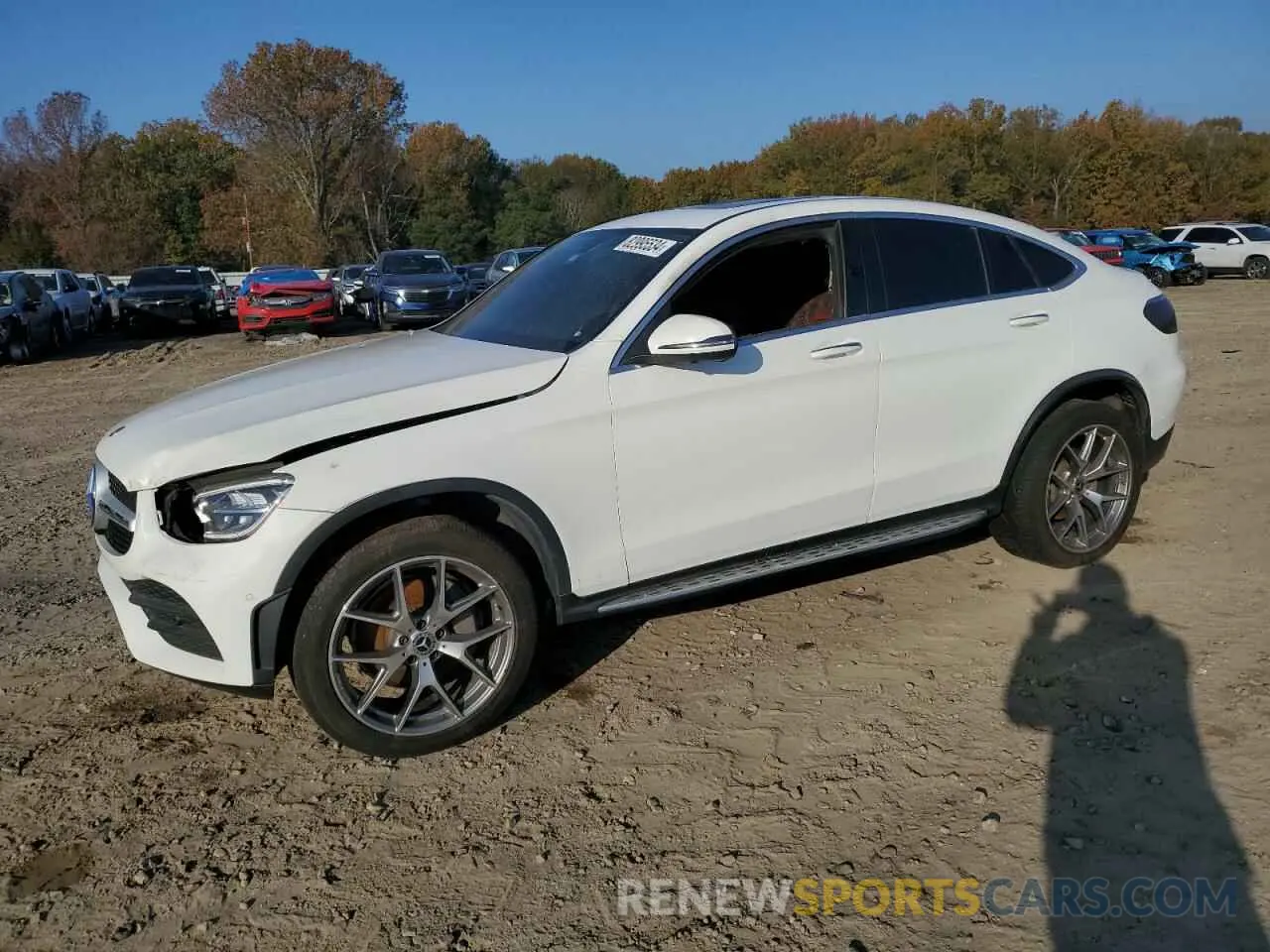 1 Photograph of a damaged car W1N0J8EBXMF940601 MERCEDES-BENZ GLC-CLASS 2021