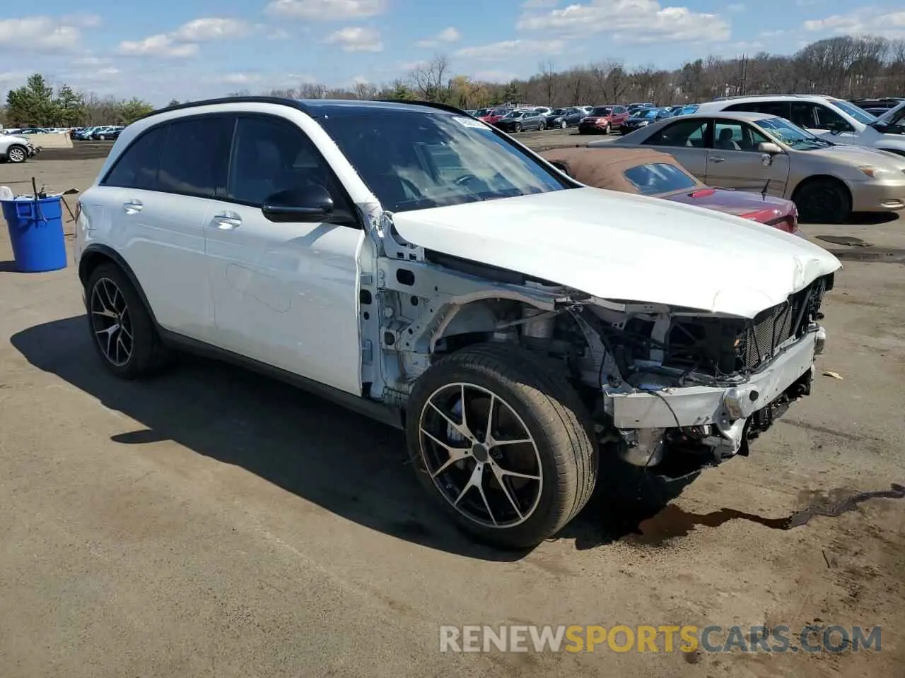 4 Photograph of a damaged car W1N0G6EB1NG047375 MERCEDES-BENZ GLC-CLASS 2022