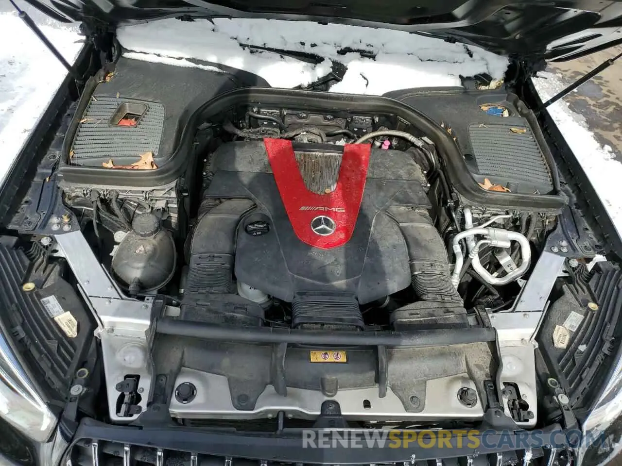 11 Photograph of a damaged car W1N0G6EB2NG083558 MERCEDES-BENZ GLC-CLASS 2022