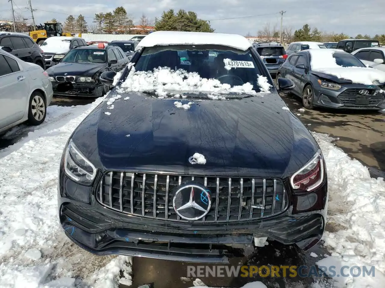 5 Photograph of a damaged car W1N0G6EB2NG083558 MERCEDES-BENZ GLC-CLASS 2022