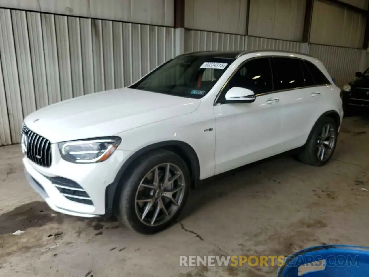 1 Photograph of a damaged car W1N0G6EB3NV345924 MERCEDES-BENZ GLC-CLASS 2022