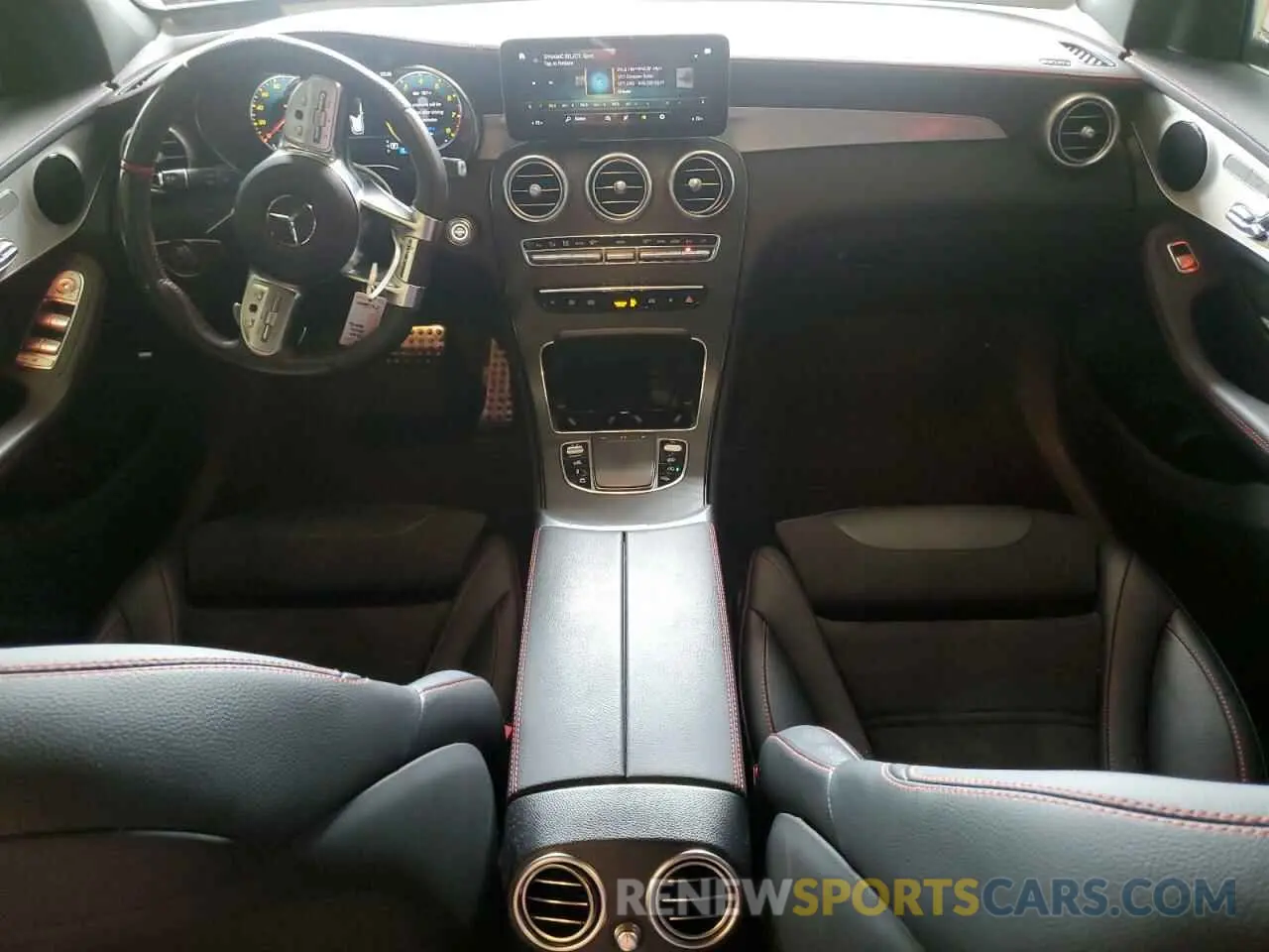 8 Photograph of a damaged car W1N0G6EB3NV345924 MERCEDES-BENZ GLC-CLASS 2022