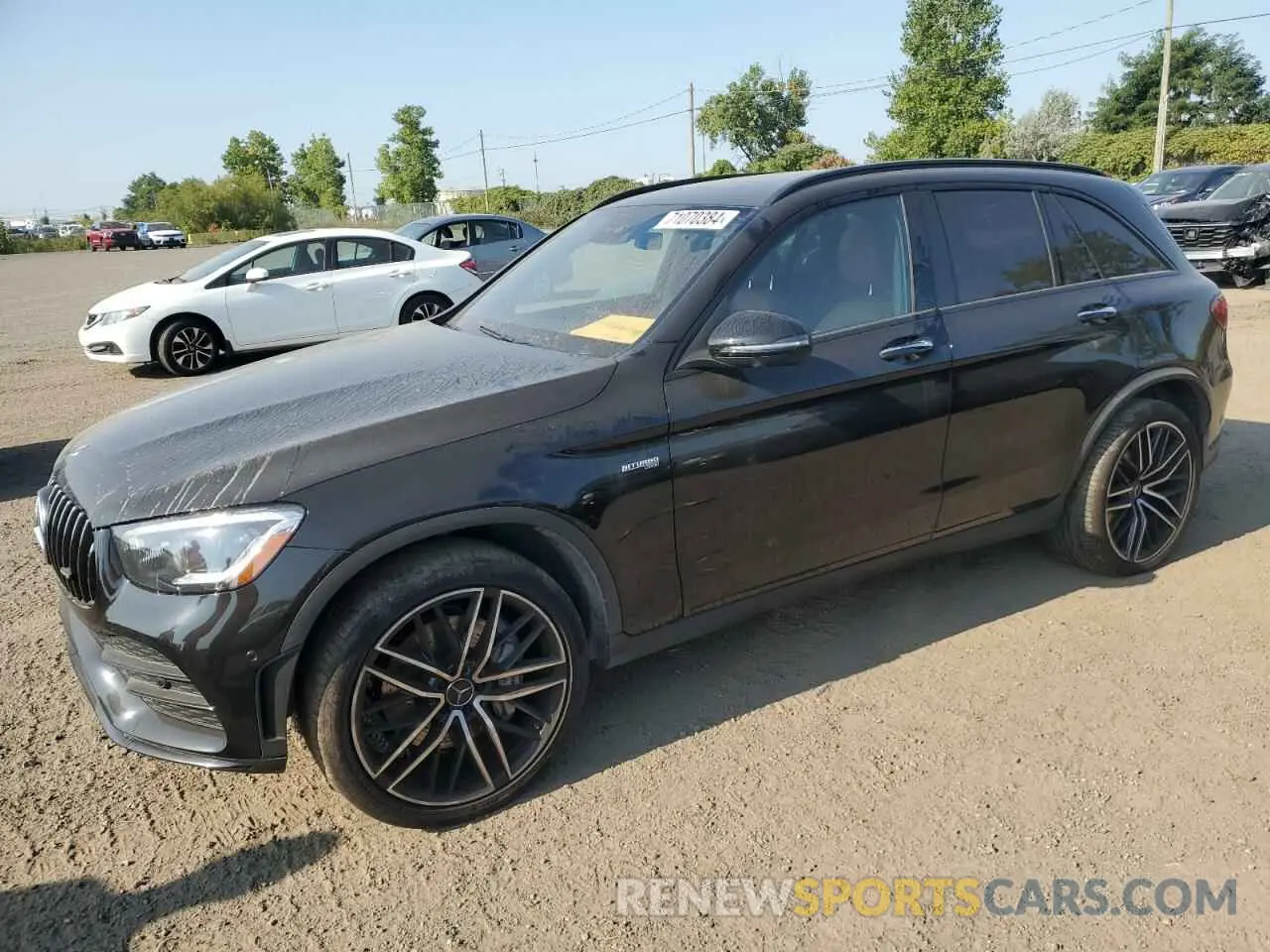 1 Photograph of a damaged car W1N0G6EB4NV370816 MERCEDES-BENZ GLC-CLASS 2022