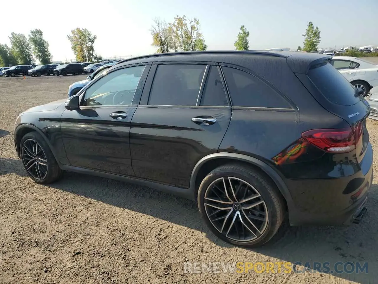 2 Photograph of a damaged car W1N0G6EB4NV370816 MERCEDES-BENZ GLC-CLASS 2022