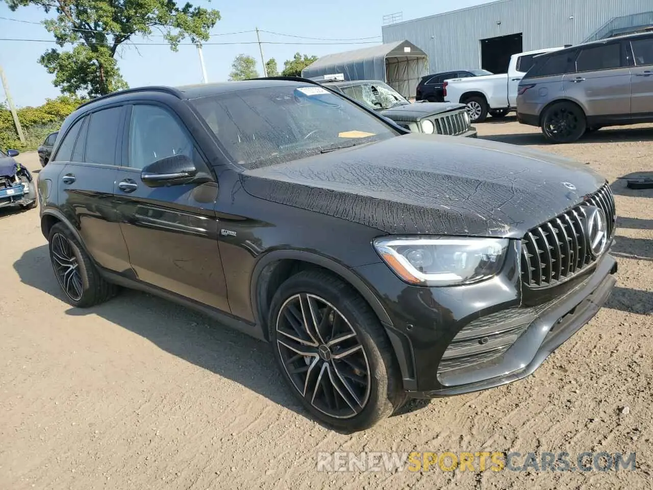 4 Photograph of a damaged car W1N0G6EB4NV370816 MERCEDES-BENZ GLC-CLASS 2022