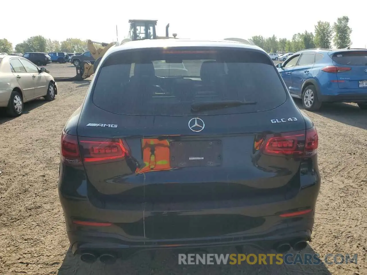 6 Photograph of a damaged car W1N0G6EB4NV370816 MERCEDES-BENZ GLC-CLASS 2022