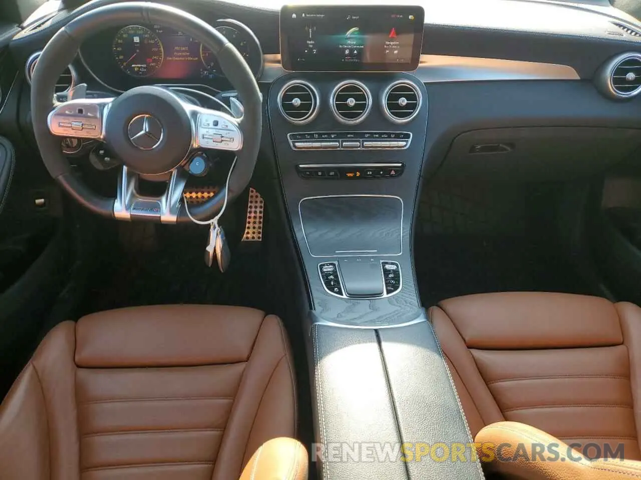 8 Photograph of a damaged car W1N0G6EB4NV370816 MERCEDES-BENZ GLC-CLASS 2022