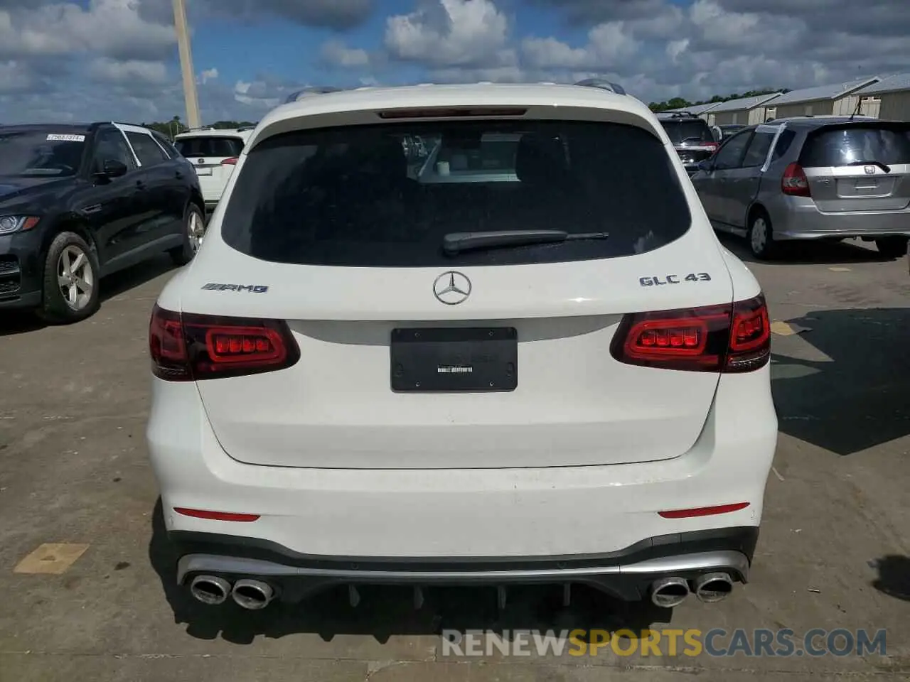 6 Photograph of a damaged car W1N0G6EB7NV397640 MERCEDES-BENZ GLC-CLASS 2022