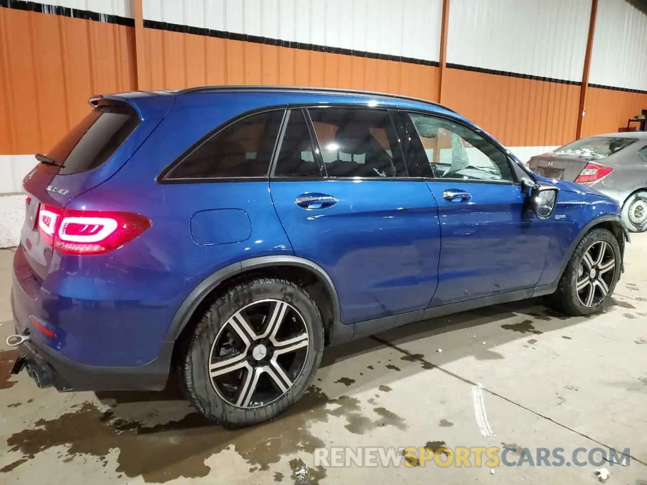 3 Photograph of a damaged car W1N0G6EB8NG033859 MERCEDES-BENZ GLC-CLASS 2022