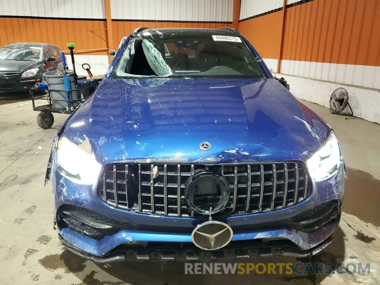 5 Photograph of a damaged car W1N0G6EB8NG033859 MERCEDES-BENZ GLC-CLASS 2022