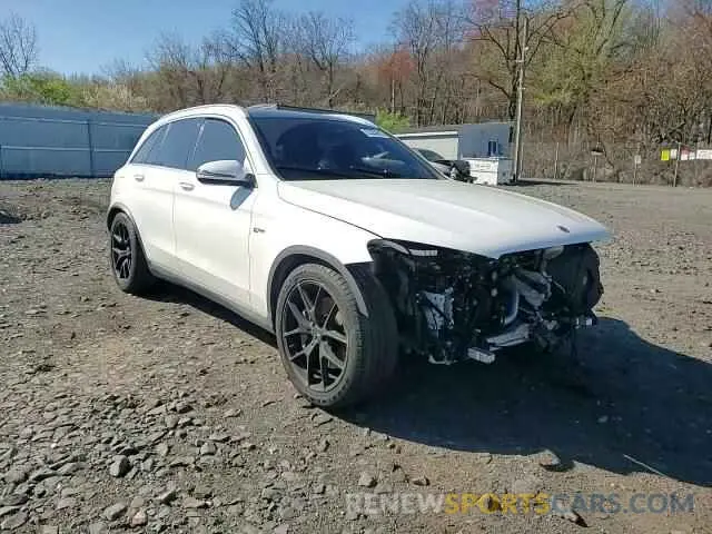 11 Photograph of a damaged car W1N0G6EB9NV394299 MERCEDES-BENZ GLC-CLASS 2022