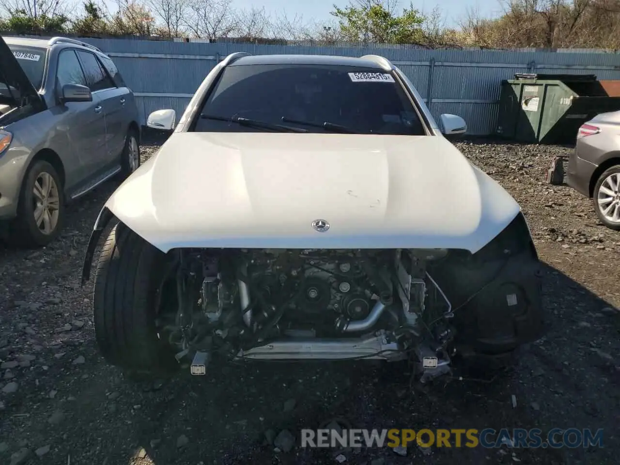 5 Photograph of a damaged car W1N0G6EB9NV394299 MERCEDES-BENZ GLC-CLASS 2022