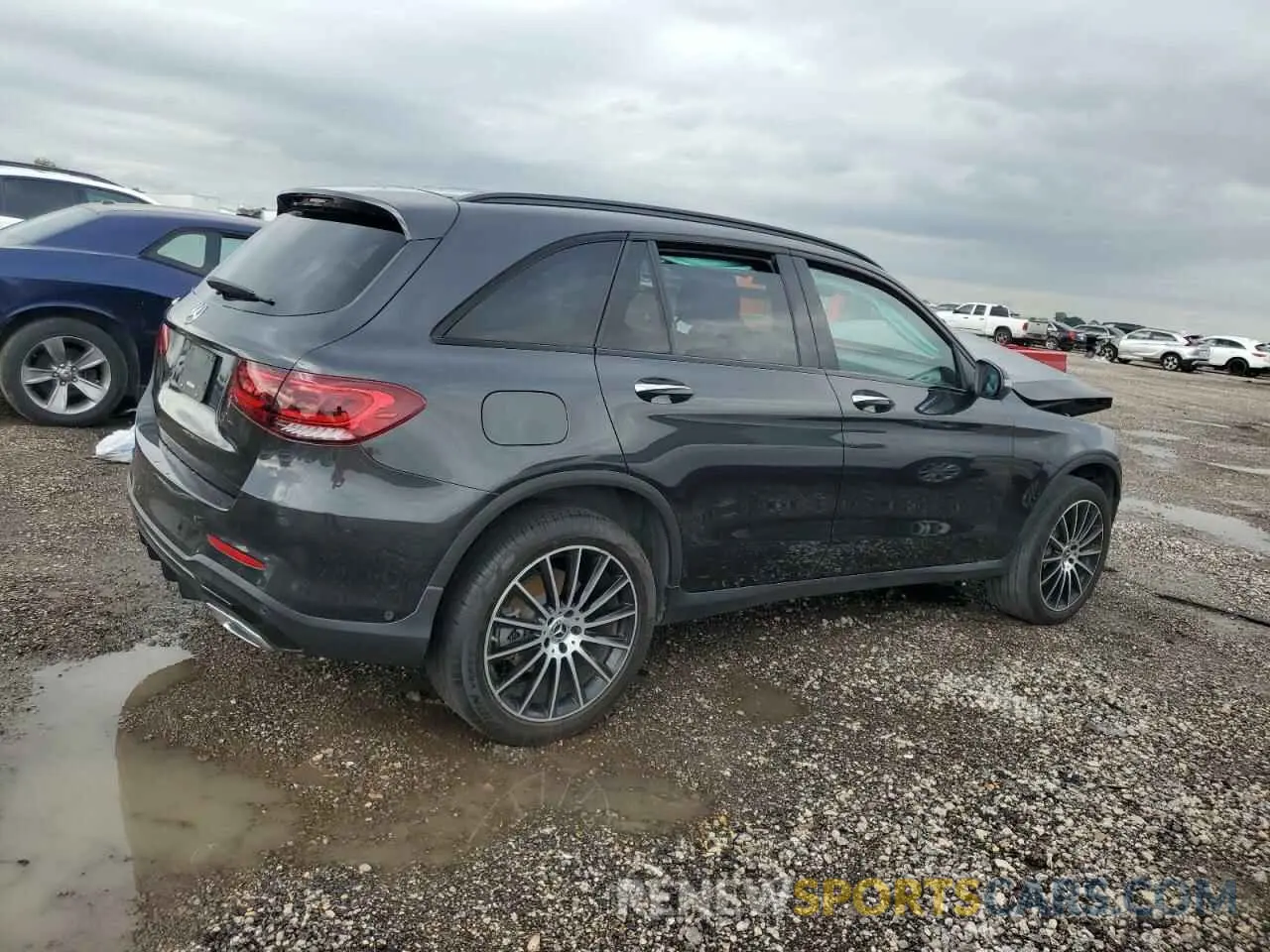 3 Photograph of a damaged car W1N0G8DB0NG077724 MERCEDES-BENZ GLC-CLASS 2022