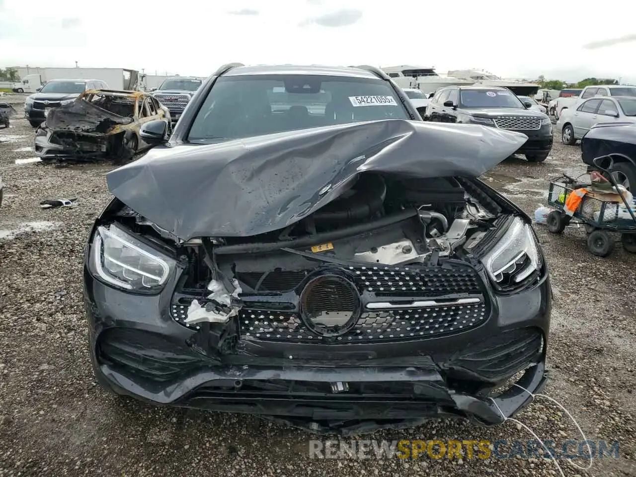 5 Photograph of a damaged car W1N0G8DB0NG077724 MERCEDES-BENZ GLC-CLASS 2022