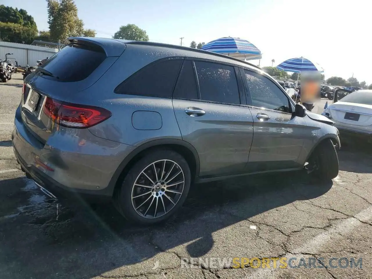 3 Photograph of a damaged car W1N0G8DB0NV361169 MERCEDES-BENZ GLC-CLASS 2022