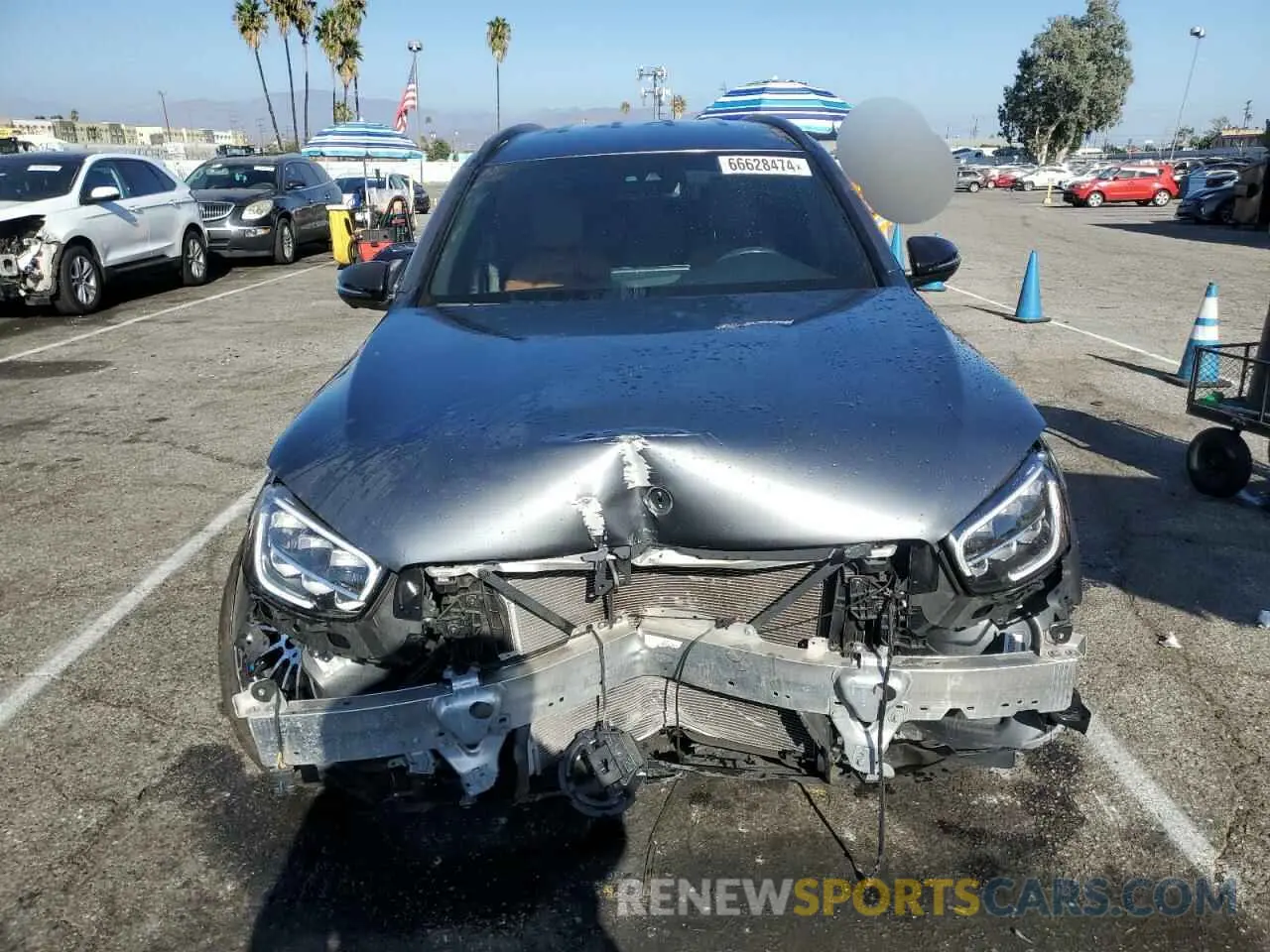 5 Photograph of a damaged car W1N0G8DB0NV361169 MERCEDES-BENZ GLC-CLASS 2022