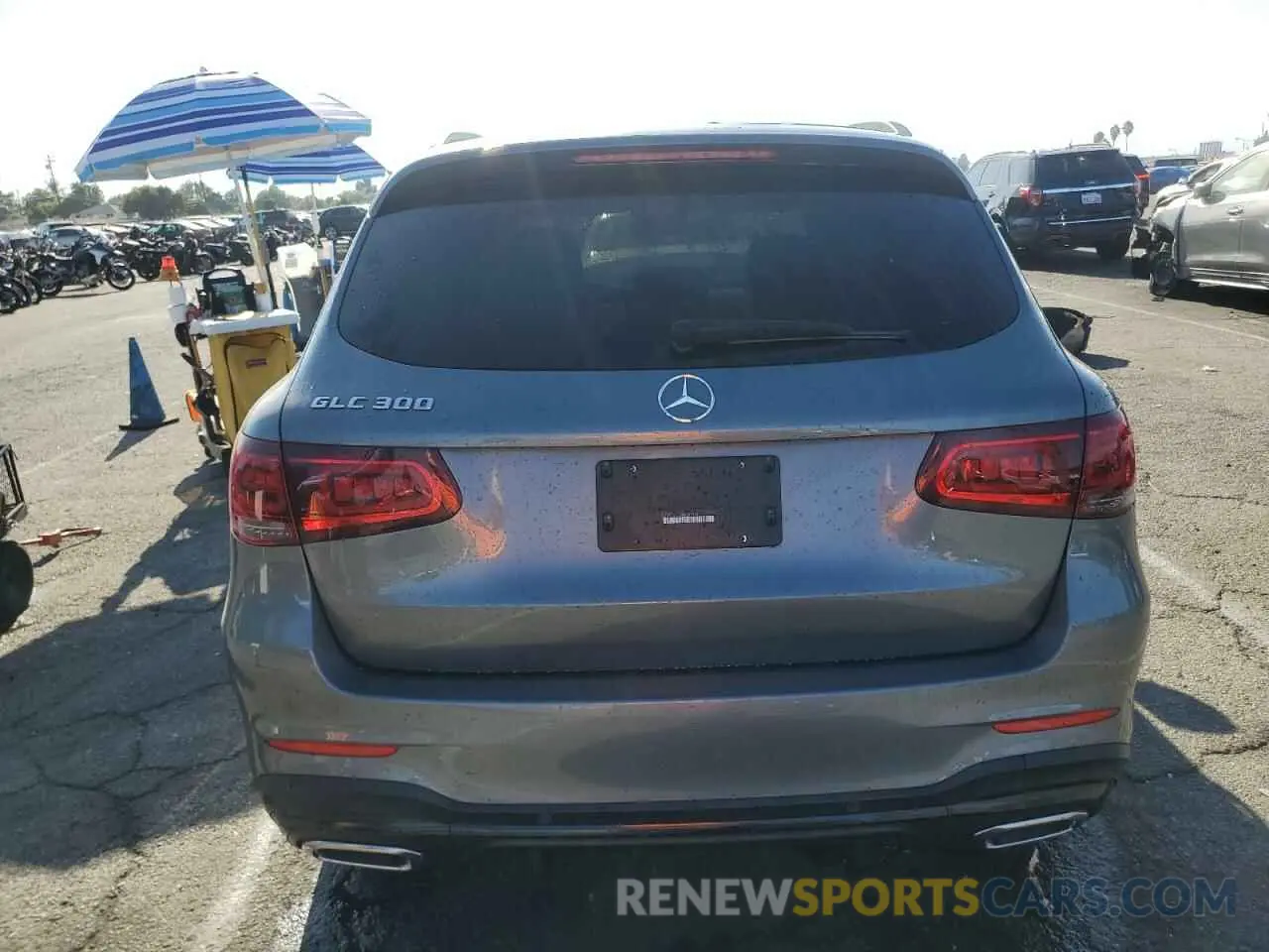 6 Photograph of a damaged car W1N0G8DB0NV361169 MERCEDES-BENZ GLC-CLASS 2022