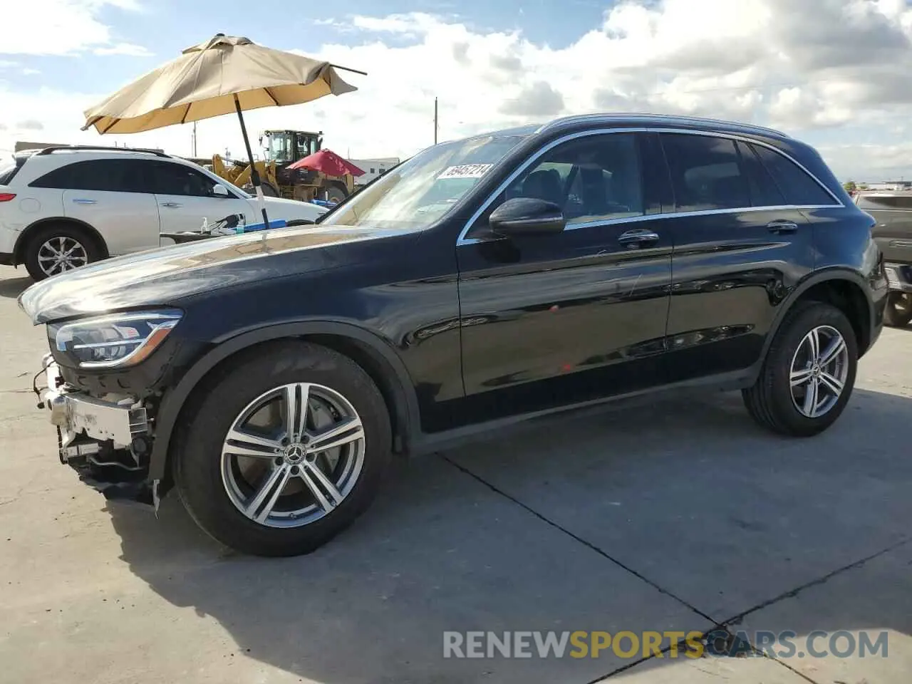 1 Photograph of a damaged car W1N0G8DB1NV329119 MERCEDES-BENZ GLC-CLASS 2022