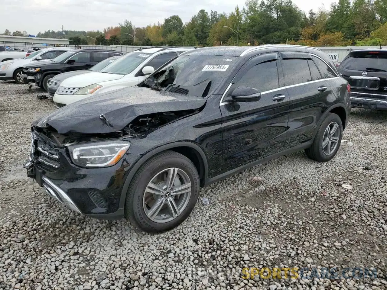 1 Photograph of a damaged car W1N0G8DB2NG042716 MERCEDES-BENZ GLC-CLASS 2022