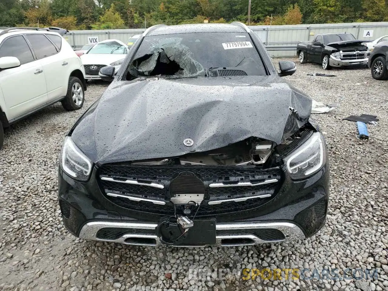 5 Photograph of a damaged car W1N0G8DB2NG042716 MERCEDES-BENZ GLC-CLASS 2022