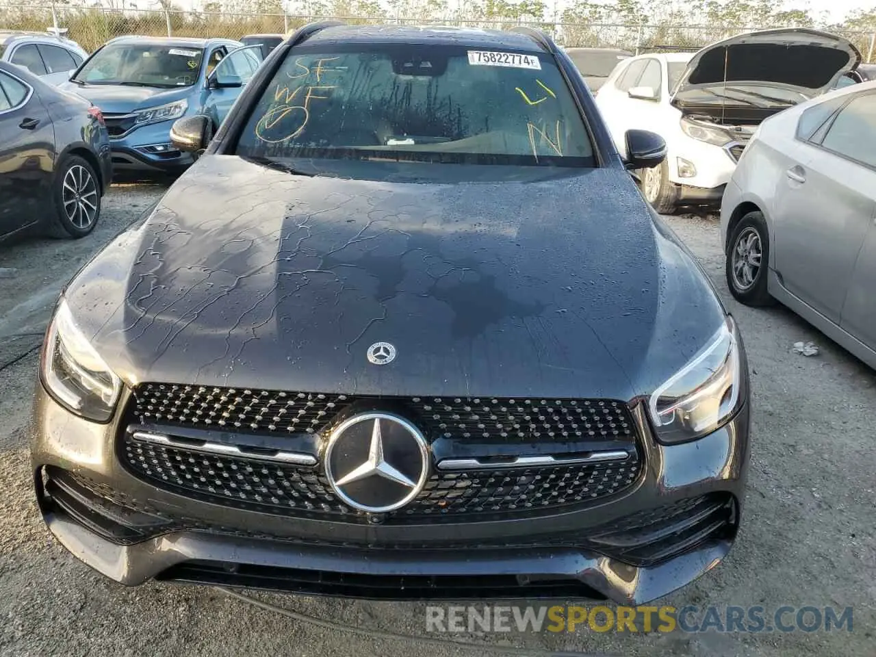 5 Photograph of a damaged car W1N0G8DB3NG090502 MERCEDES-BENZ GLC-CLASS 2022