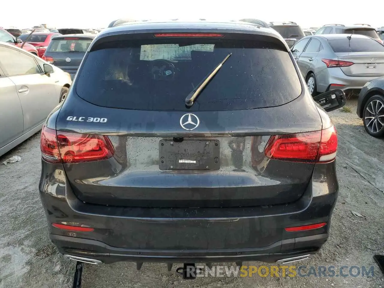 6 Photograph of a damaged car W1N0G8DB3NG090502 MERCEDES-BENZ GLC-CLASS 2022